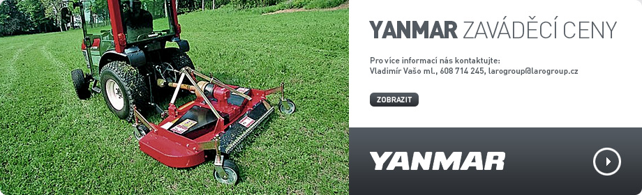 YANMAR zaváděcí ceny